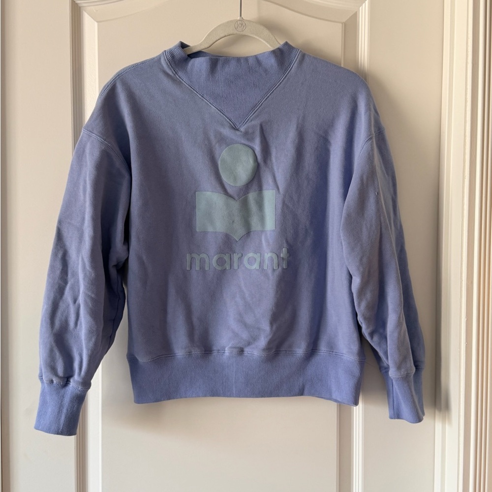 Isabel Étoile Marant Light Blue Crewneck Sweater